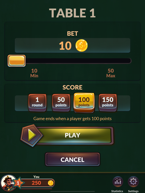Hearts - Offline Card Games iPad screenshot