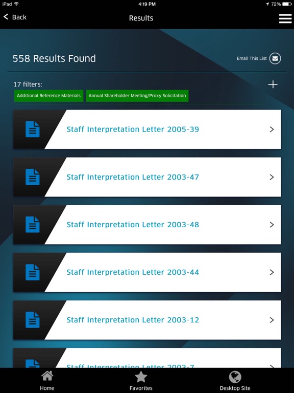 Screenshot #6 pour Nasdaq Reference Library