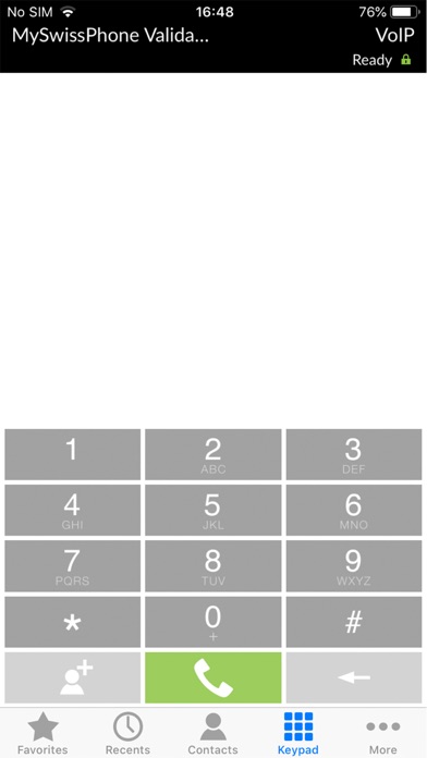 My Swiss Phone Screenshot