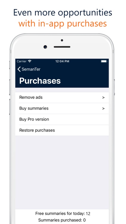 SemanTer - Text summarizer screenshot-5