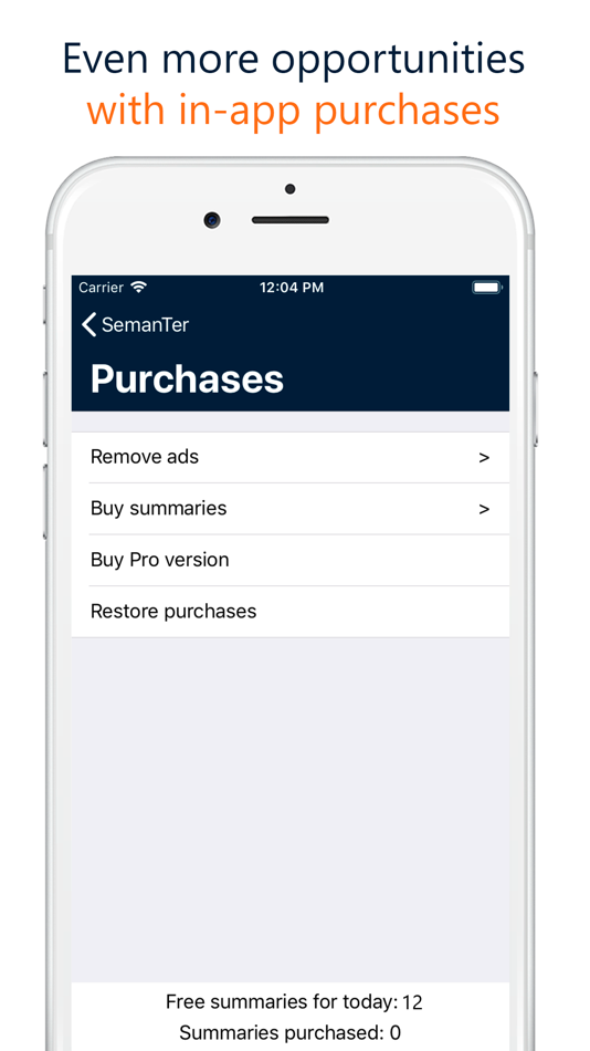 #6. SemanTer - Text summarizer (iOS) 由: Stanislav Iegorov