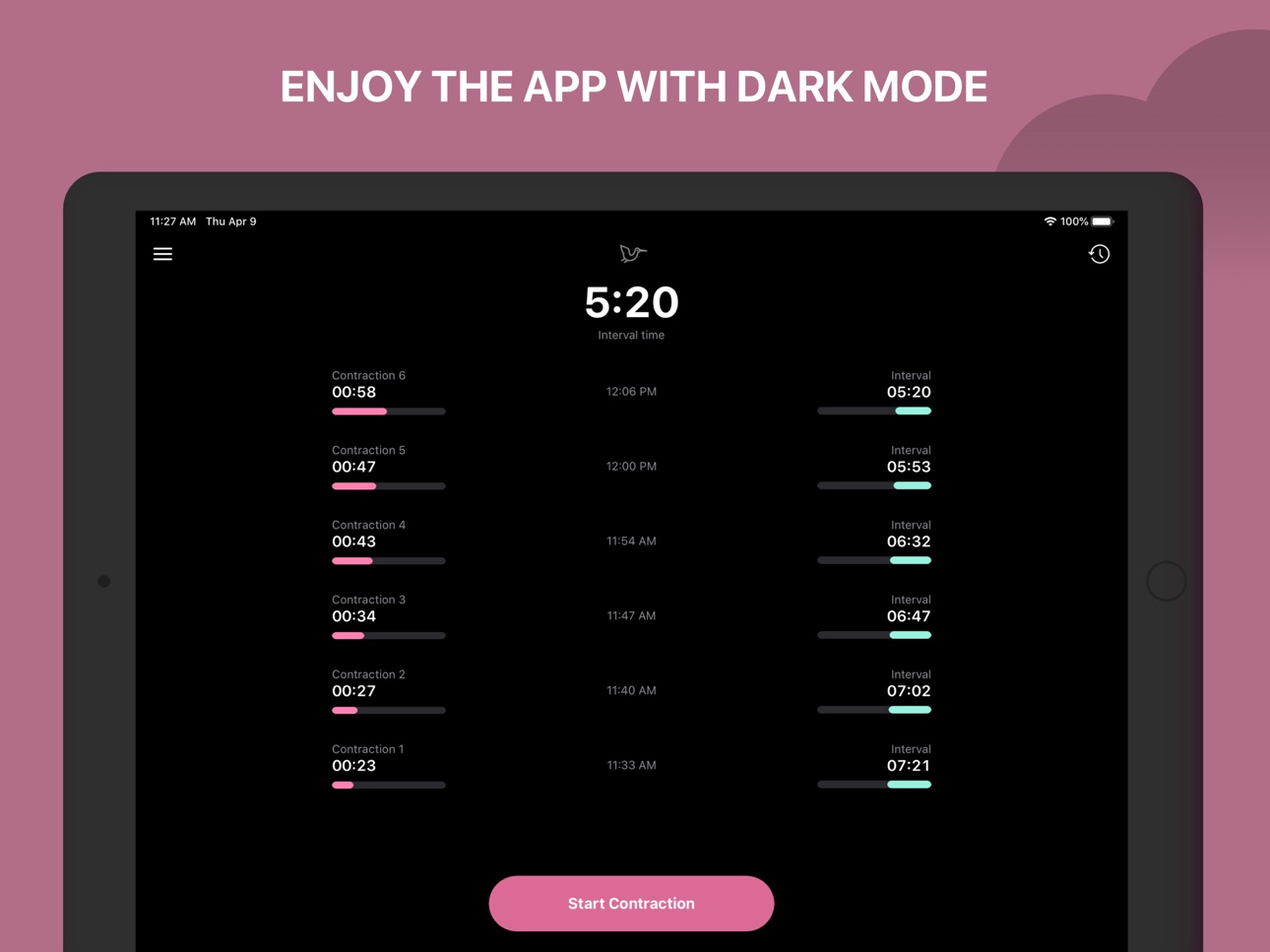 Screenshot 12 of Storky - Contraction Timer