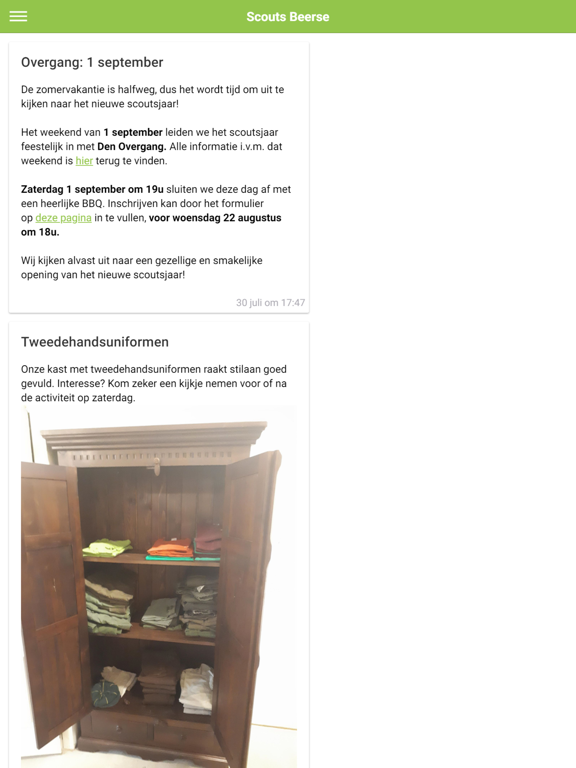 Screenshot #6 pour Scouts & Gidsen Beerse
