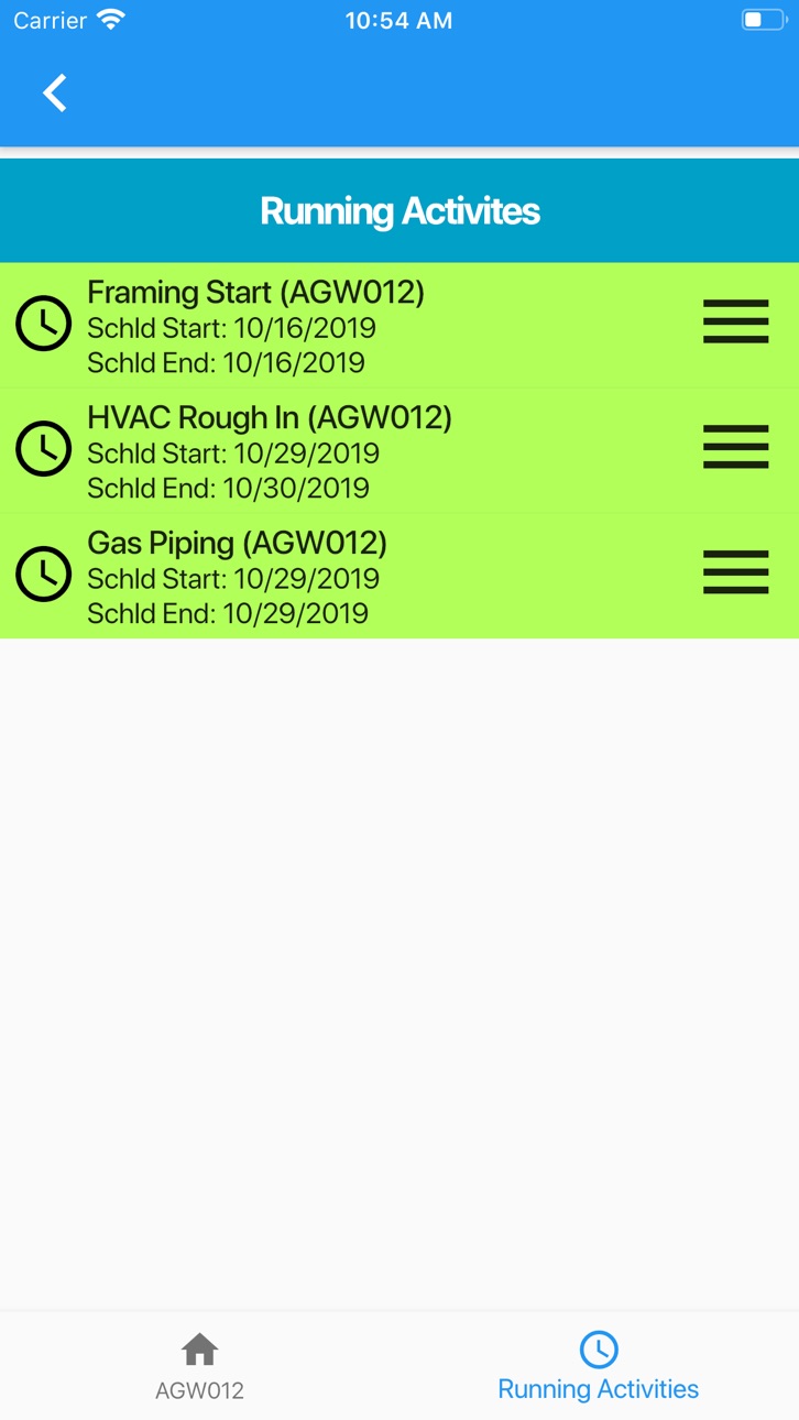 iPhone screenshot