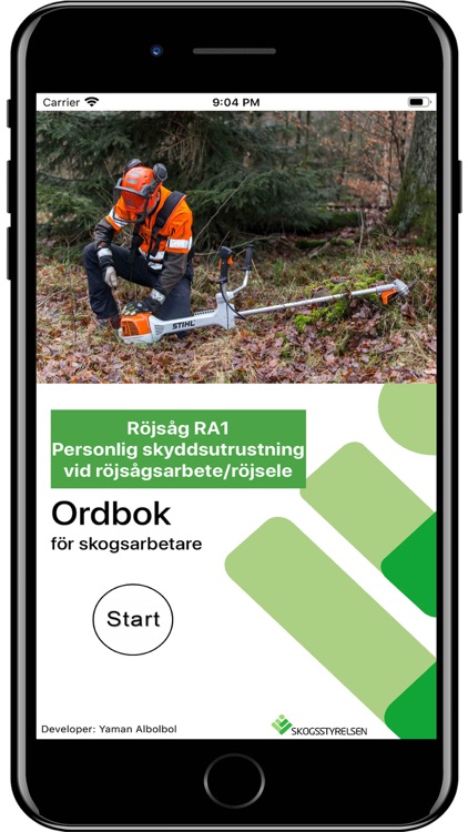 Röjsåg RA1 Skyddsutrustning