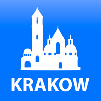 Krakow travel map guide 2020