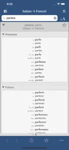 Ultralingua French-Italian screenshot #2 for iPhone