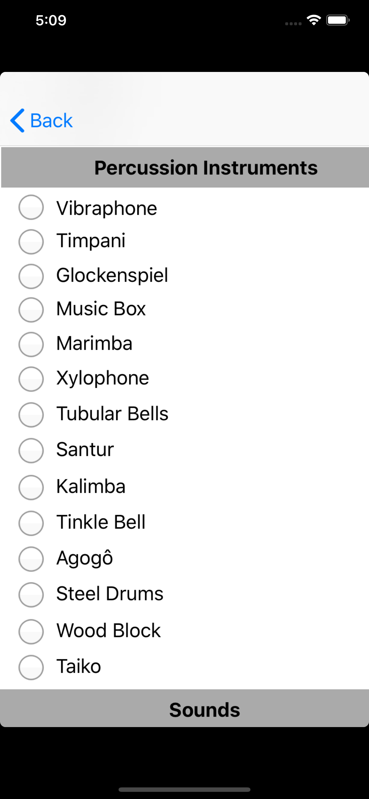 iMusicInstruments screenshot 4