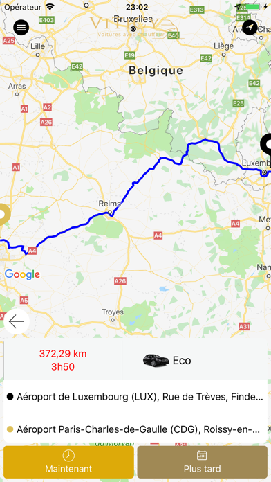 Screenshot #3 pour VITICY Chauffeur Privé VTC