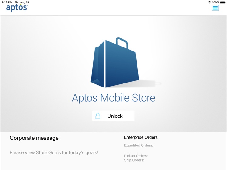 Aptos Store Unified Flow
