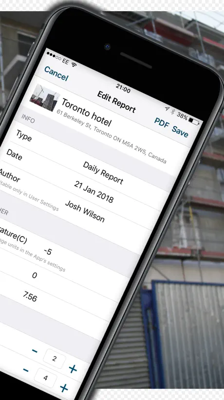 iNeo Pro Field Daily Reports