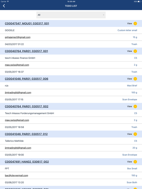 Screenshot #6 pour ClevverMail Admin