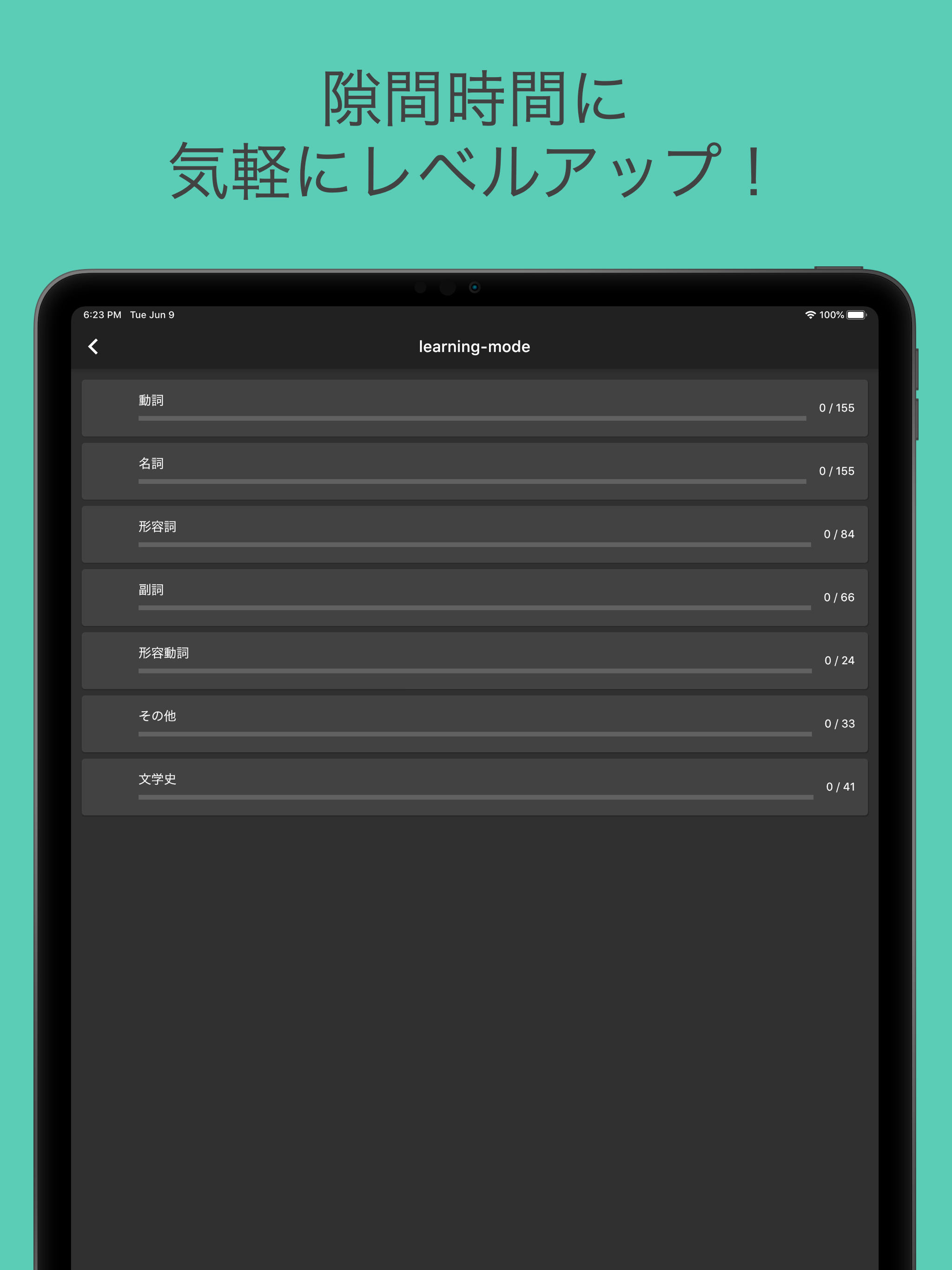 古文単語・古文常識・文学史