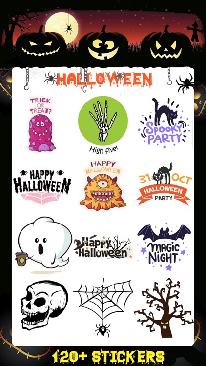 Halloween Emoji Stickers ! screenshot-3