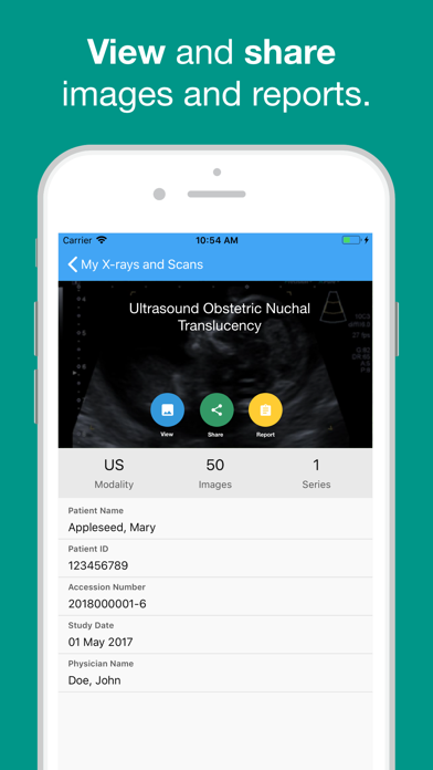 QXR Patient Screenshot