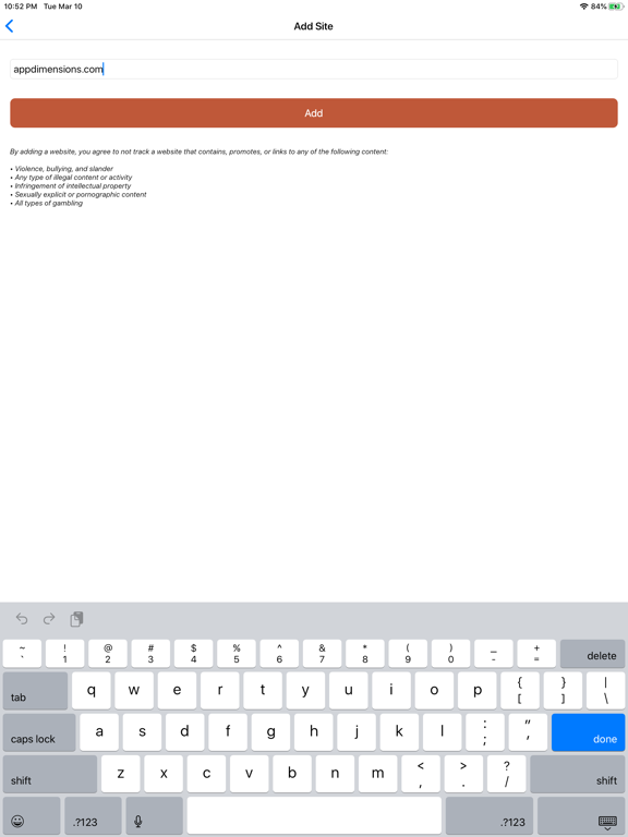Keep Up: Blog, Site Updates iPad screenshot 4 - Productivity app