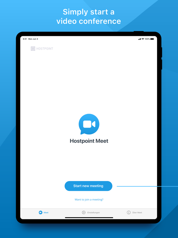 Screenshot #4 pour Hostpoint Meet