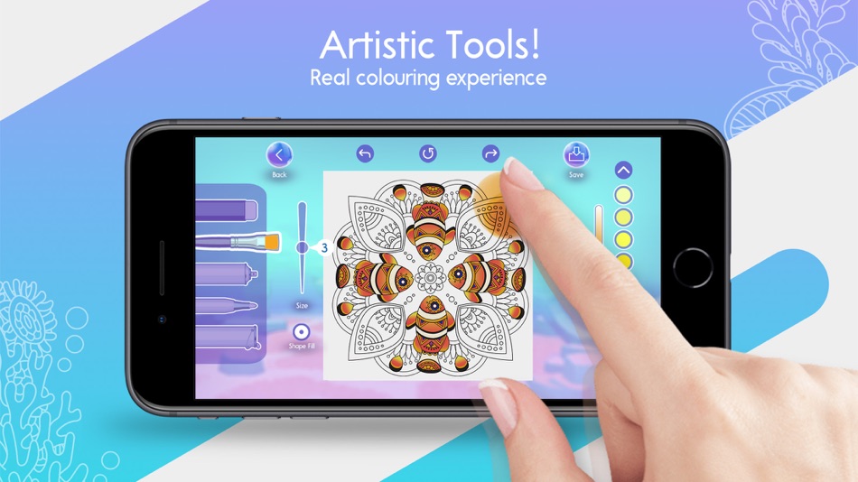 Mindful Ocean Coloring - 1.2.1 - (iOS)