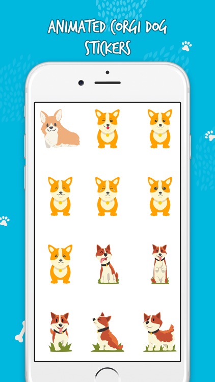Cute Corgi Animated Emojis screenshot-3