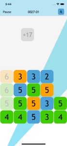 7 & 17 - Dice Block Puzzle screenshot #2 for iPhone