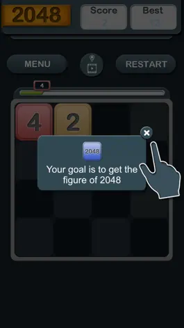 Game screenshot 2048 Mania Deluxe apk