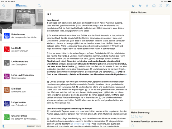 Screenshot #4 pour BISCHOFF Konkordanz