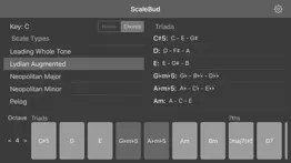 scalebud - auv3 midi keyboard iphone capturas de pantalla 2
