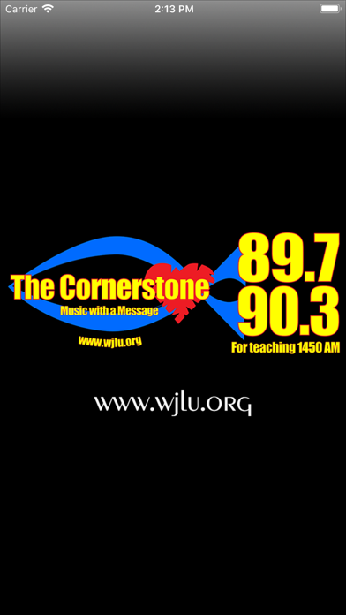 Screenshot #1 pour Cornerstone Radio WJLU/WJLH