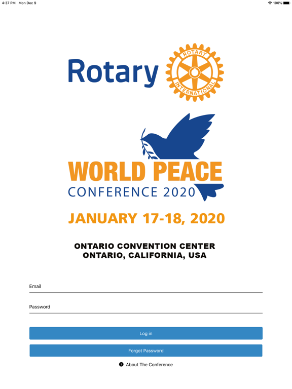 Screenshot #4 pour Rotary World Peace Conference