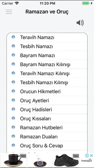 Ezan ALARMI iPhone Ekran Görüntüsü 8