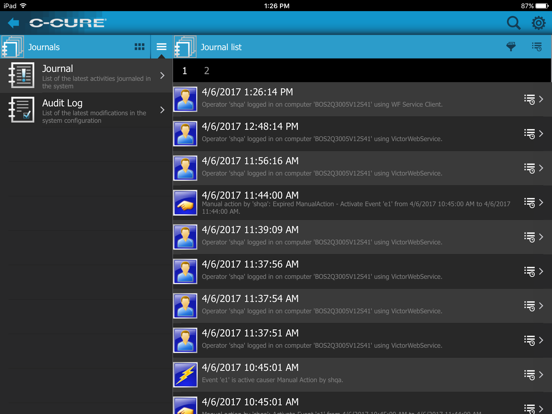 C•CURE Go iPad screenshot