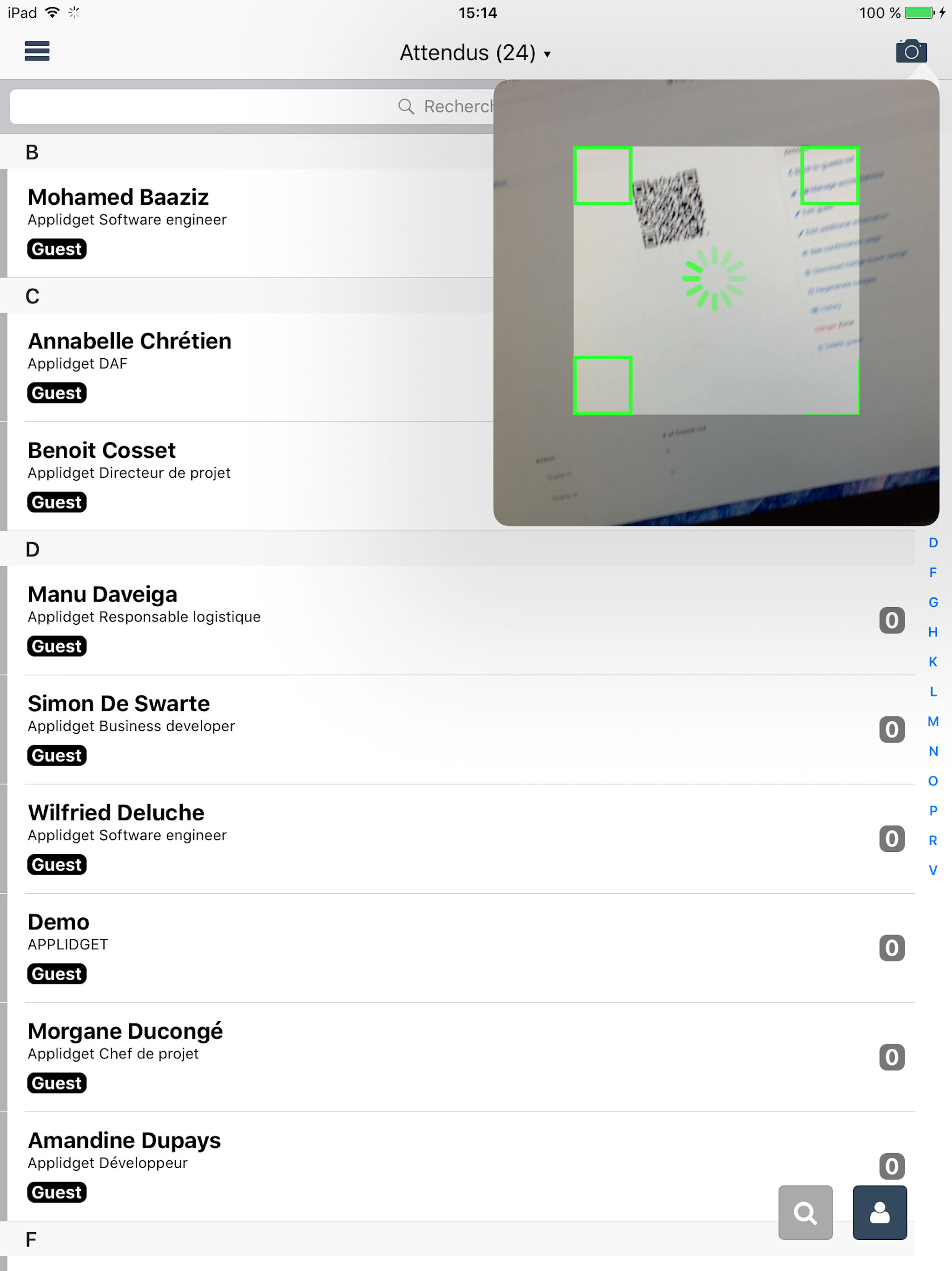 Eventmaker Check-in screenshot 8