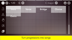 Navichord • chord sequencer screenshot