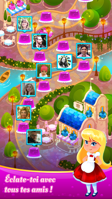 Screenshot #3 pour Fancy Cakes: Merge Adventure