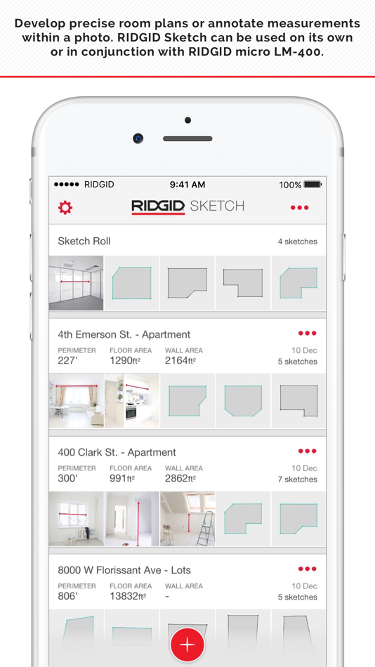 #1. RIDGID Sketch (iOS) 由: RIDGID Software Solutions