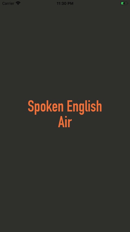 SpokenEnglish Air