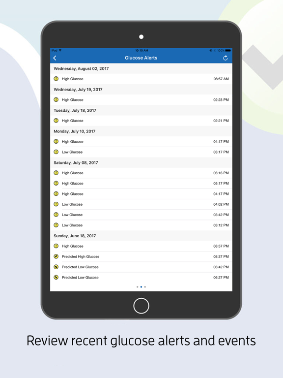 Eversense NOW US iPad screenshot 2 - Medical app