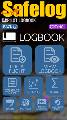 Safelog Pilot Logbook screenshot 2