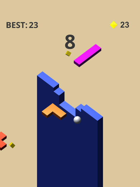 Screenshot #6 pour 滚动的方块