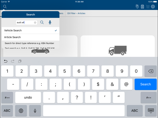 MEYLE Parts iPad screenshot 8 - Business app