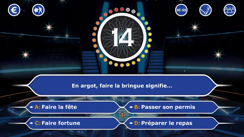 Capture d'écran de Qui Veut Gagner Des Millions sur iPhone 2