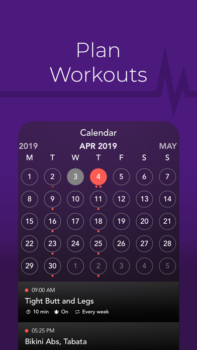 FitItUp: Workouts&Food Tracker Screenshot