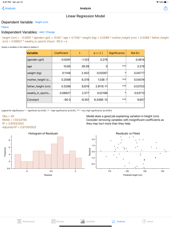 Data Explorer iPad screenshot 4 - Productivity app