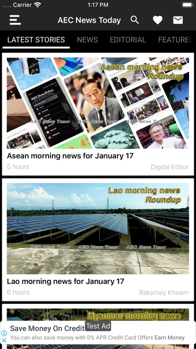 Screenshot #1 pour AEC NEWS Today