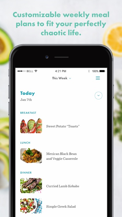 Real Plans - Meal Planner screenshot-4