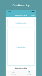 MetaMotion Logger screenshot 2