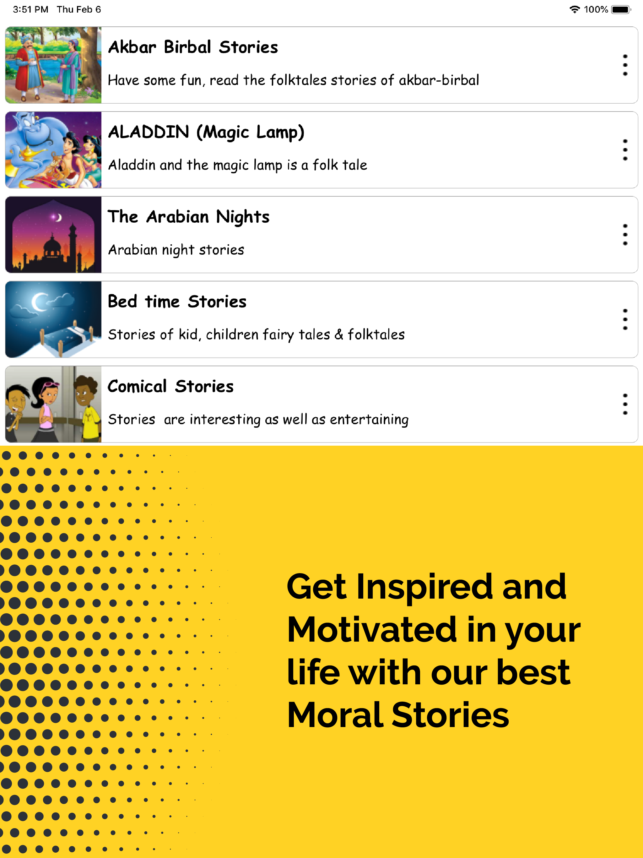 Learn Moral Stories Collection screenshot 6