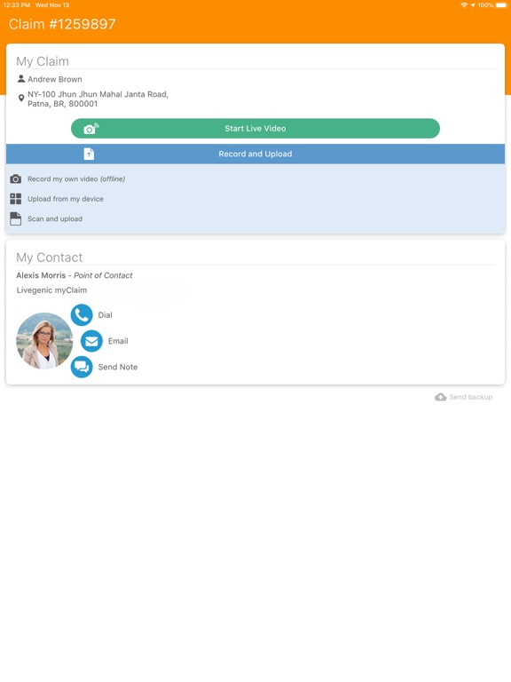 Screenshot #5 pour Livegenic myClaim