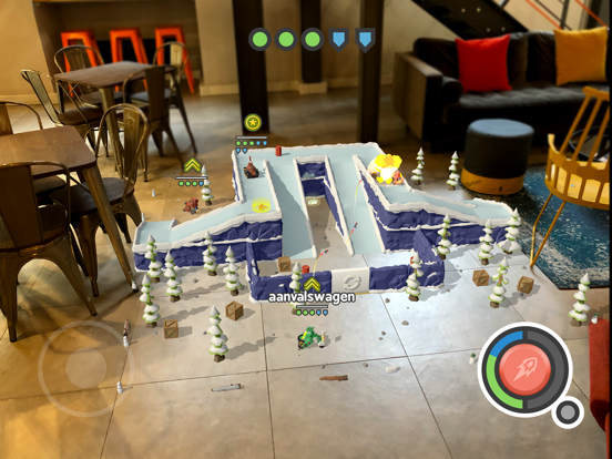 AR Tanks iPad app afbeelding 6