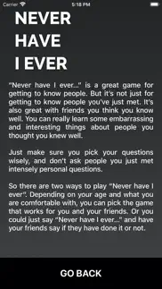 never have i ever ... problems & solutions and troubleshooting guide - 3